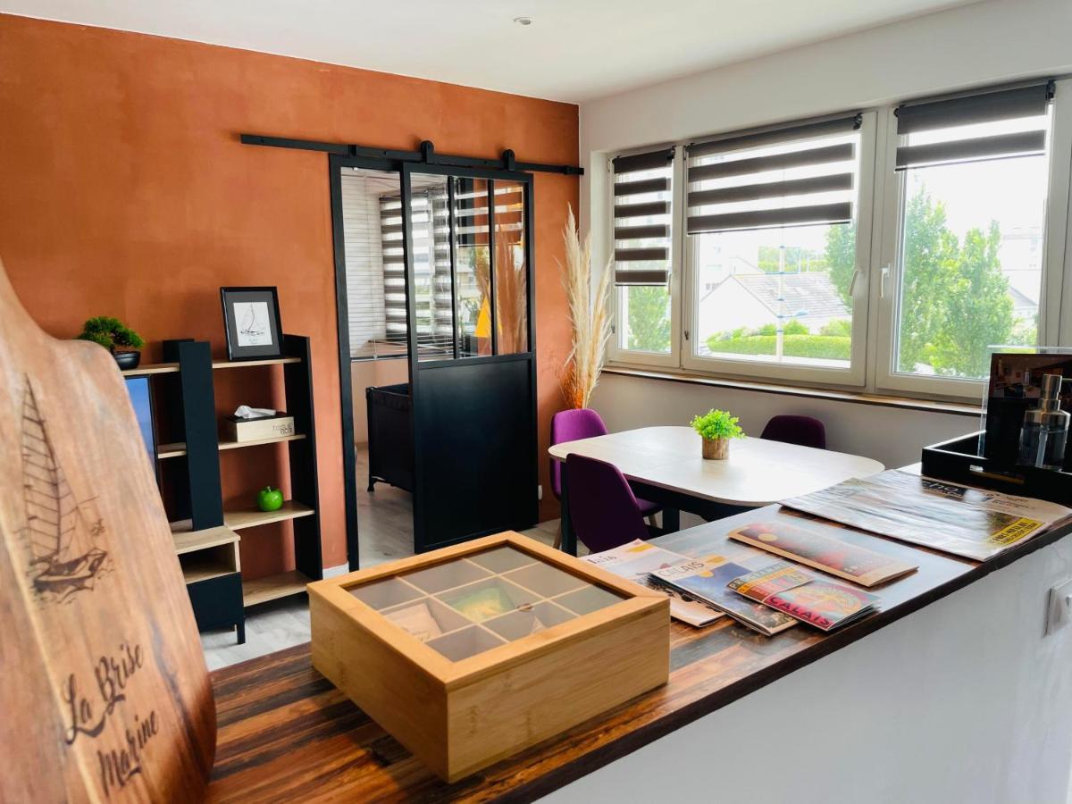 La Brise Marine Apartment Calais Bagian luar foto